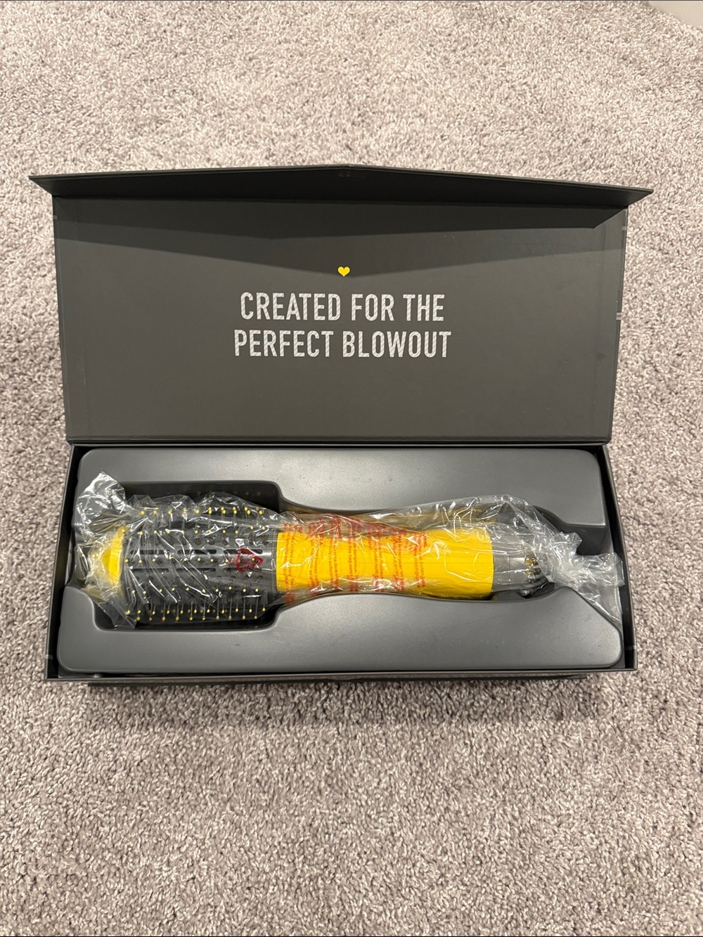 drybar Yellow Round Hot Air Brush - Perfect Blowout